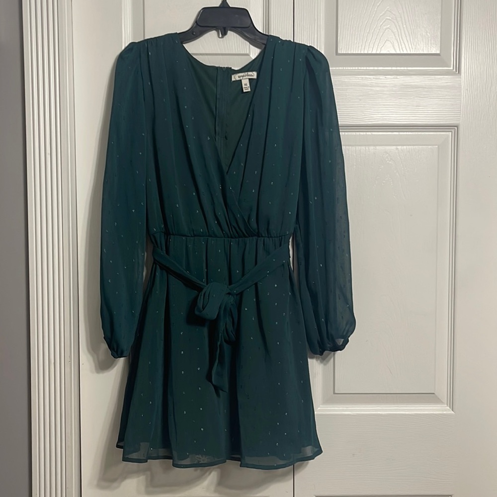 Green dress